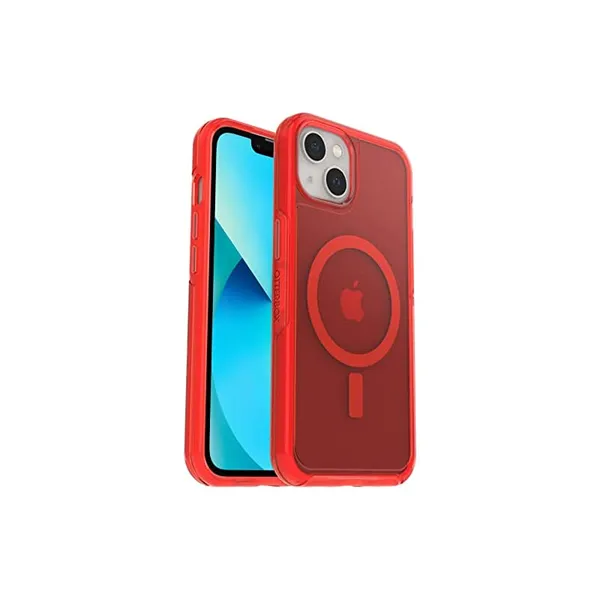Sz Clear/Red Otterbox Iphone 13 Pro Max, Symmetry Plus Case, Made For