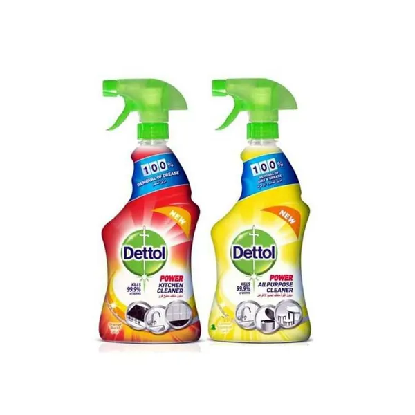 Dettol Power All Purpose Cleaner Lemon Squeeze 500 Ml And Dettol