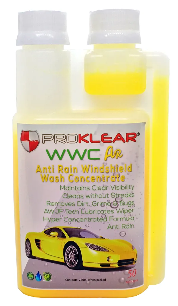 PROKLEAR WWCAR Anti Rain Windshield Wash Additive Concentrate 250ml