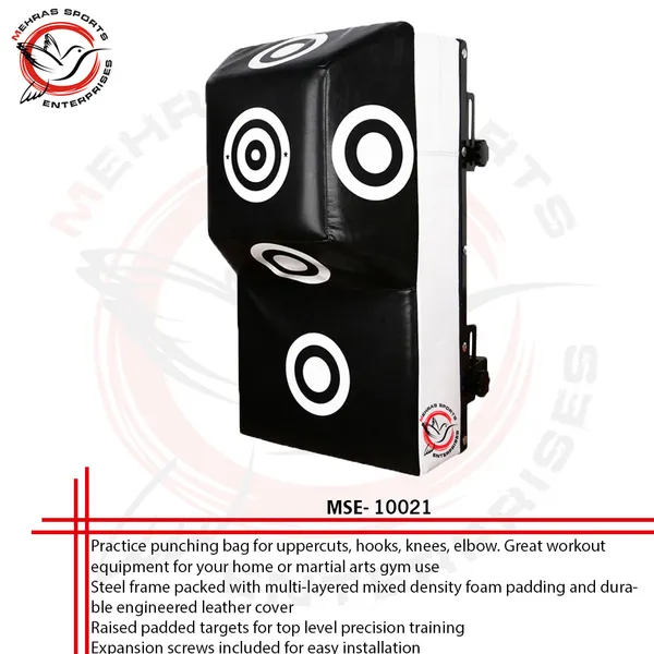 MSEWall Mounted Kicking Shield Martial Arts Taekwondo MMA Boxing FOB