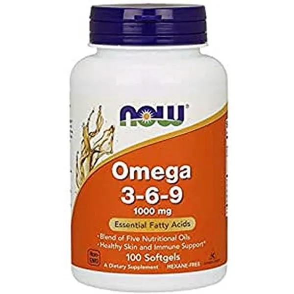 Now Foods Omega 3 6 9 Vitamin, 1000 Mg 100 Softgels Wholesale تريدلنغ