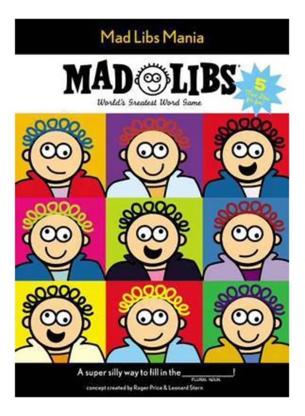 Mad Libs Mania Board Book Wholesale تريدلنغ