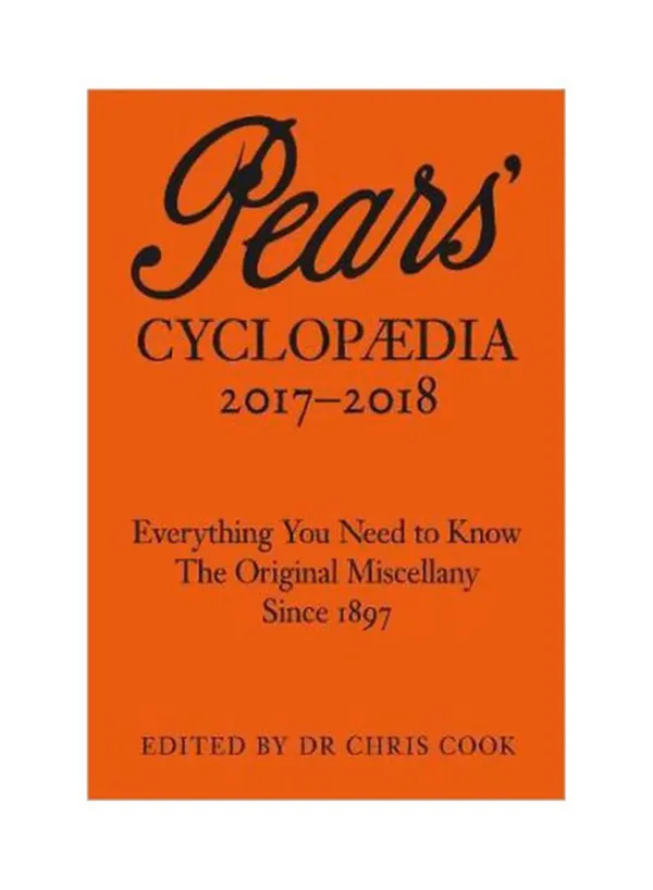 Pears Cyclopaedia 20172018 Everything You Need To Know The Original