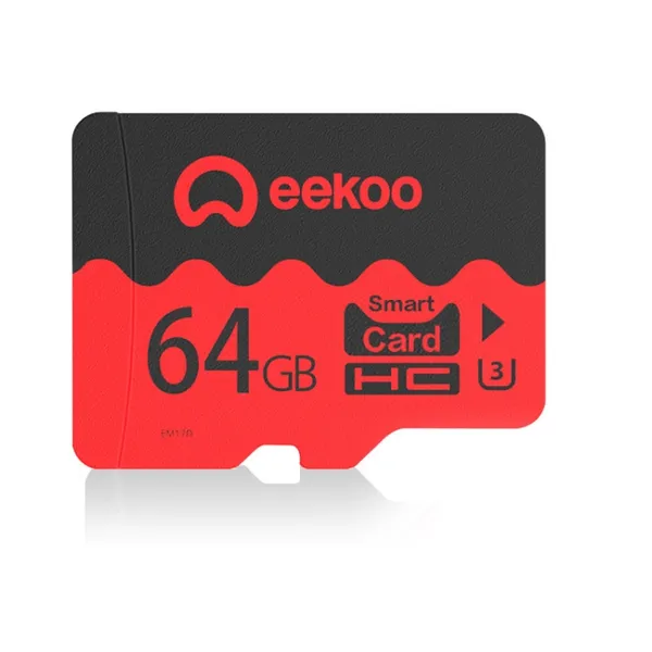 Eekoo 64gb U3 Tf Micro Sd Memory Card, Minimum Write Speed 30mb / S