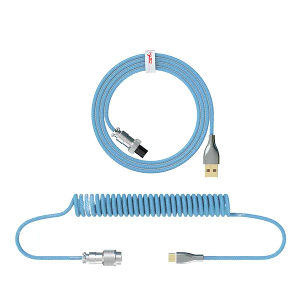 Coiled Keyboard Cable Mechanical Keyboard Cable With Detachable 4Pin
