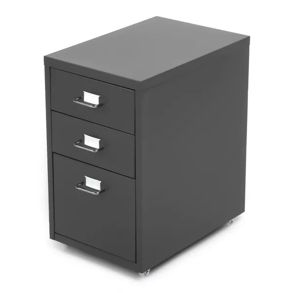 Ikayaa Metal Drawer Filing Detachable Mobile Steel File