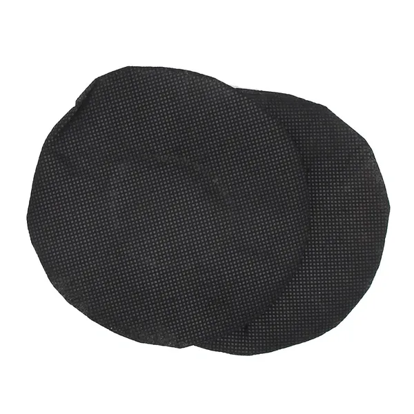 NonWoven Stretch Headphone Covers Disposable 2 Pieces Black