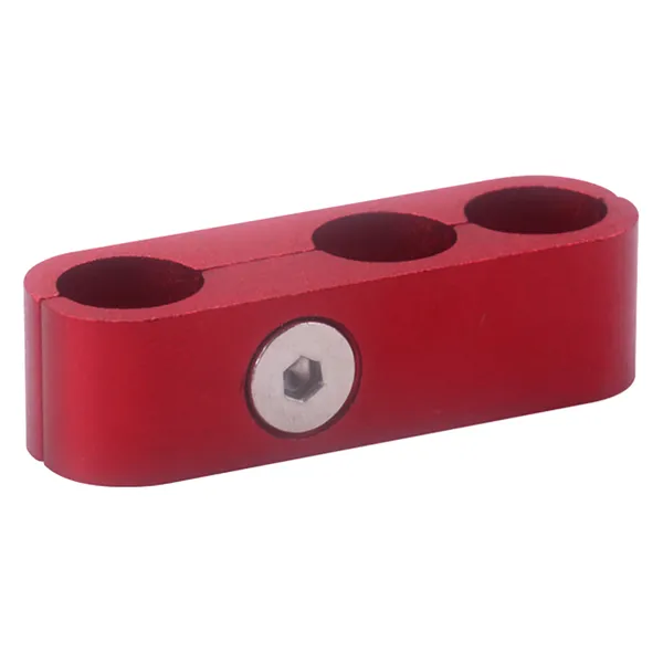 Metavers SBC 350 Spark Plug Wire Separators Dividers Looms Red 2.6 x 2.