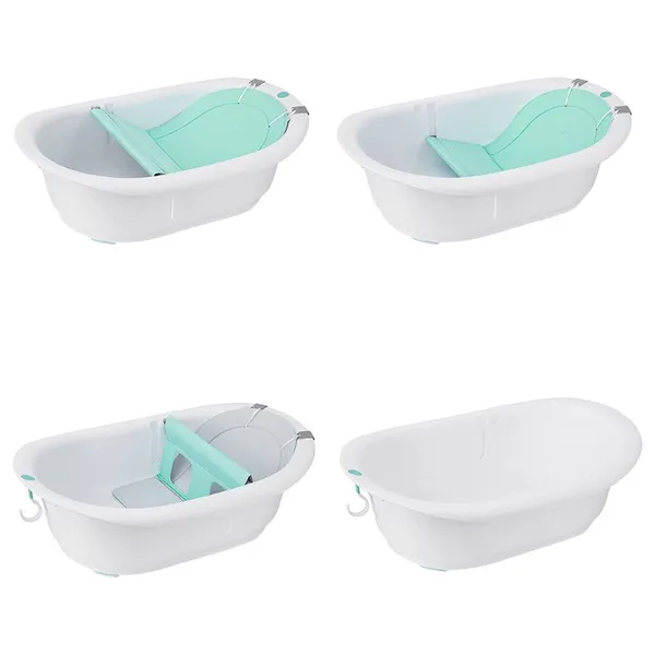 Frida Baby 4In1 GrowWithMe Bath Tub Transforms Infant Bathtub To