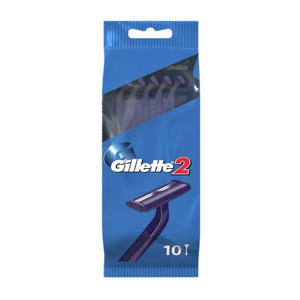 Gillette Disposable Razors 10 Count Blue Wholesale Tradeling