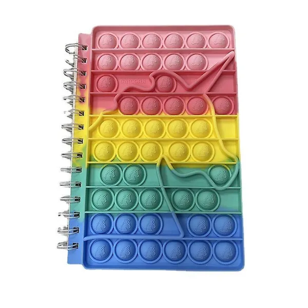A5 Silicone Cartoon Pop Notebook 50 Pages Multicolor | Wholesale ...