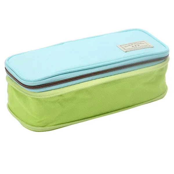 Sxbd Large Pencil Case, Pencil Pouch With Zipper Compartments