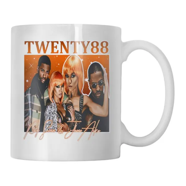 Voltx Design Twenty88 Big Sean and Jhene Aiko Ceramic Coffee Mug 330ml ...