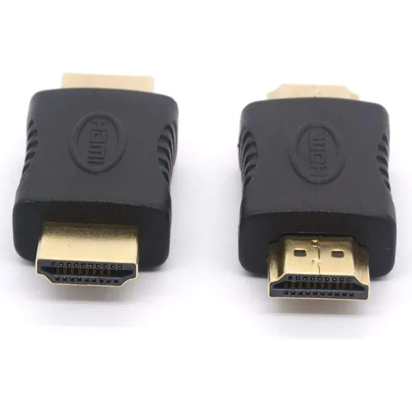 Hdmi Coupler, Hdmi Male To Hdmi Male Straight InLine Coupler Adapter 19 Pin Hdmi Connector For