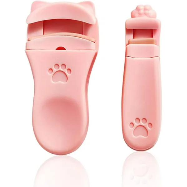 Nibeminent Eyelash Curler, 3 Wide Angle And 3 Partial Corner Pink, 6