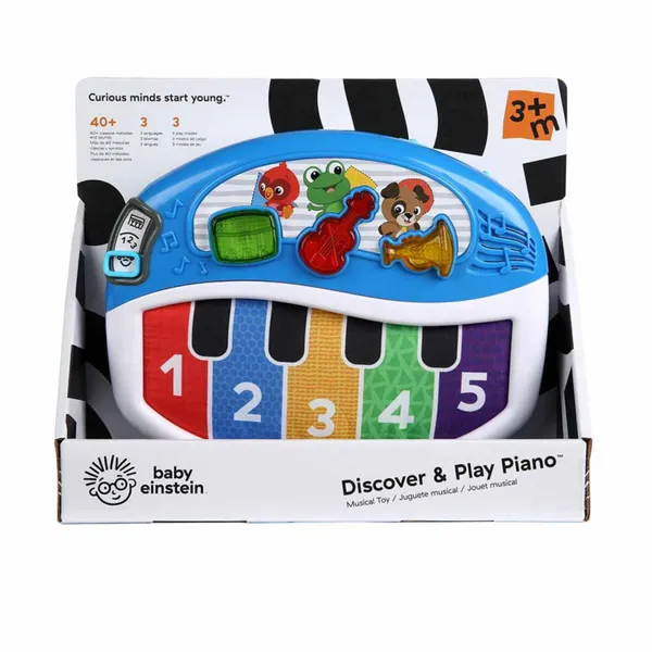 Baby Einstein Discover And Play Piano Musical Toy Multicolor