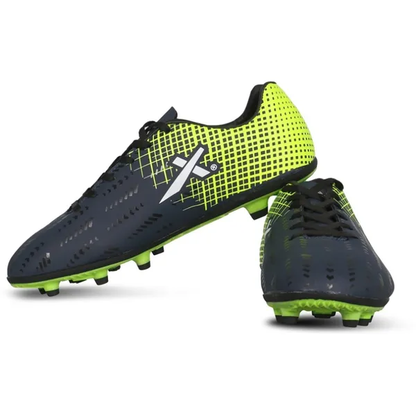 Vector X Royale Football Shoes For Men, Navy Green UK 10 Wholesale Tradeling