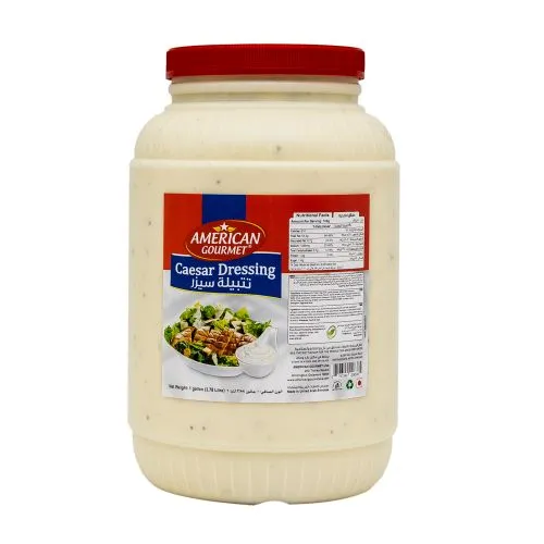 American Gourmet Caesar Dressing 1 Gallon Pack of 4 Wholesale Tradeling
