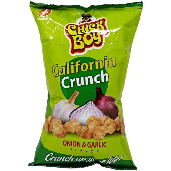 Chick Boy California Crunch Onion & Garlic Chips 100 gr Wholesale