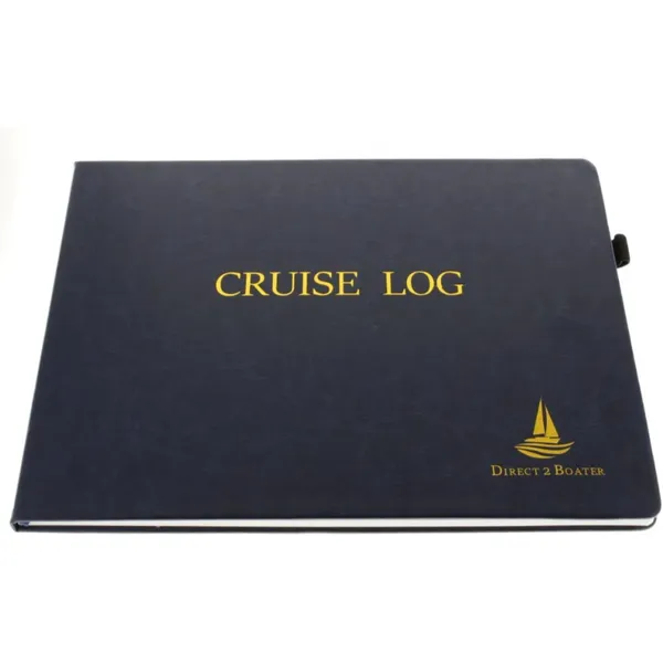 Cruise Log Book Elegant Boat Journal Hard Bound Book With Place
