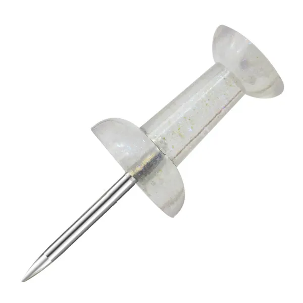 Transparency Pin Shiny Transparent White Thumb Push Pin | Wholesale | تريدلنغ