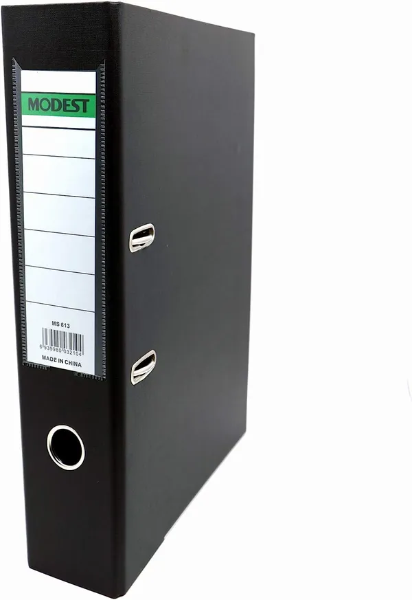 Modest Box File Broad 3" F/S FixedMs613 Black Wholesale Tradeling