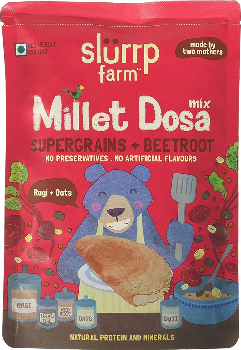 Millet Dosa Pancake Mix Super Grains And Beetroot 20 Gr