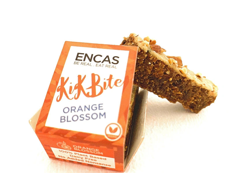 Encas Kikbite Orange Blossom Bar 33 Gr