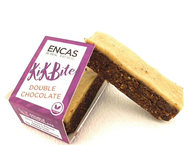 Encas Kikbite Double Chocolate Bar 33 Gr