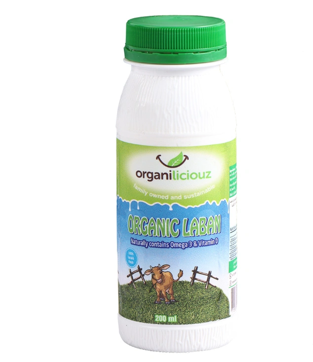 Organiliciouz Full Fat Fresh Local Organic Laban 200 ml