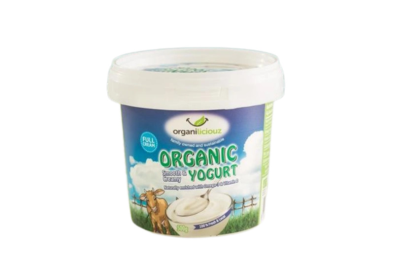 Organiliciouz Fresh Local Organic Yogurt 500 gr