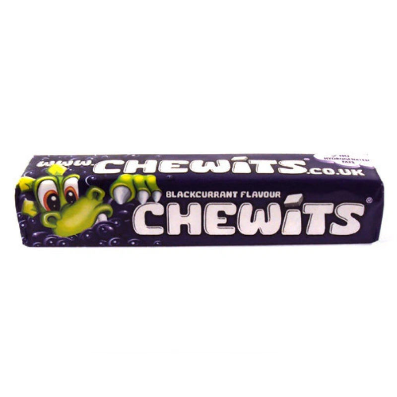Chewits Blackcurrant Chewing Gum Stick 30 gr