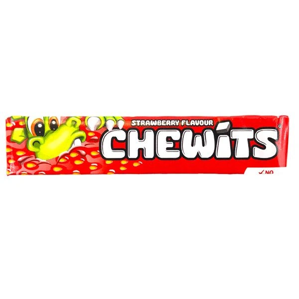 Chewits Strawberry Chewing Gum Stick 30 gr