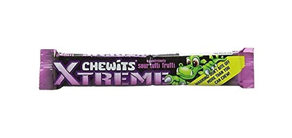 Chewits Xtreme Tutti Frutti Chewing Gum 40 gr