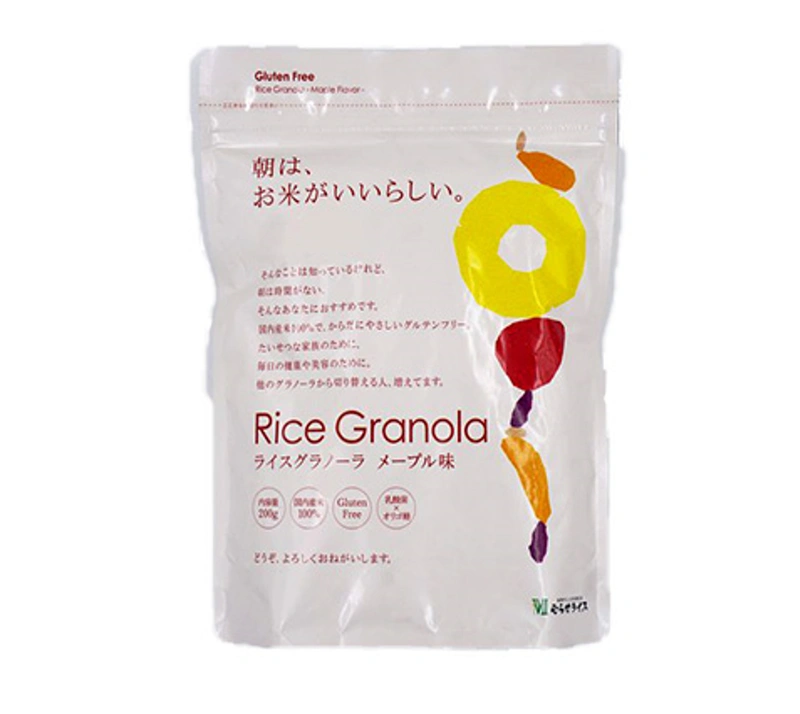 Murase Rice Granola Maple 200 gr