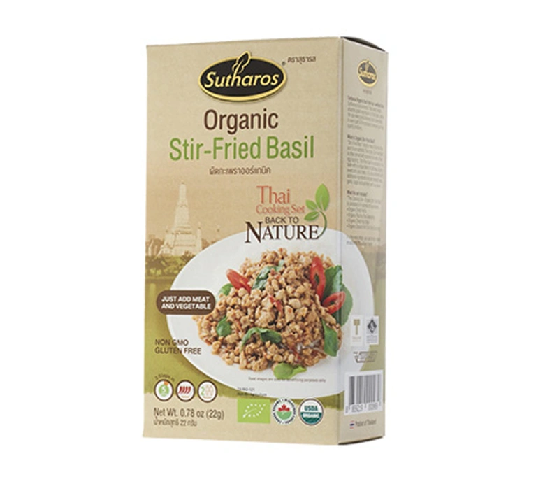 Sutharos Organic Stir Fried Basil 100 gr