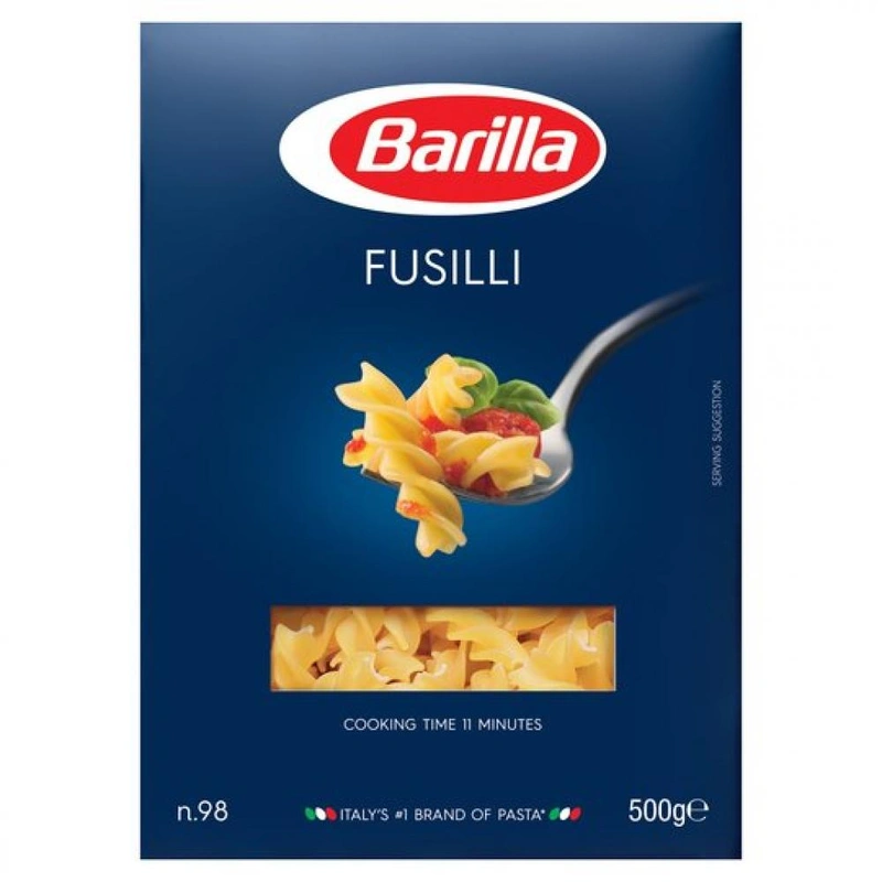 Barilla Fusilli  Pasta 12 x 500 gr