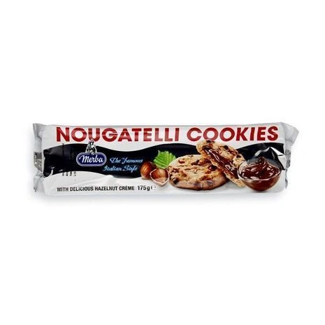 Merba Nougatelli Cookies 175 Gr