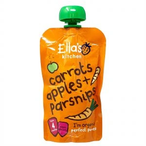 Ella'S Kitchen Organic Puree Carrots Apples Parsnip 120 Gr