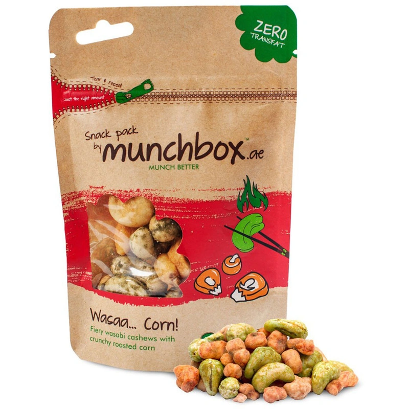 Munchbox Snack Pack Wasaa Corn 45 Gr