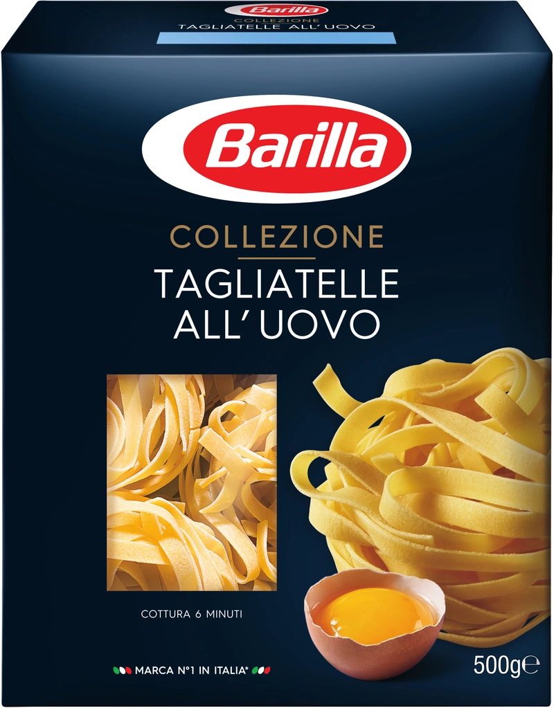 Barilla Egg Tagliatelle Pasta 12 x 500 gr