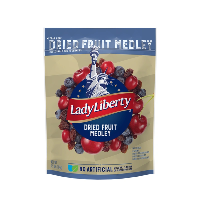 Lady Liberty Dried Mixed Fruits 184 gr