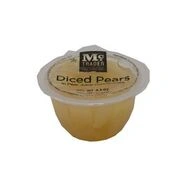 Mc Trader  Pear Diced In Juice  Fruit Cup 128 gr