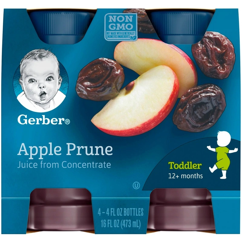 Gerber Gerber Juice Apple Prune 118 Ml