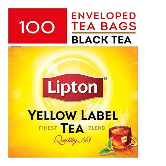 Lipton Yellow Label Tea Catering Pack 100 X 2 Gr Tea Bags