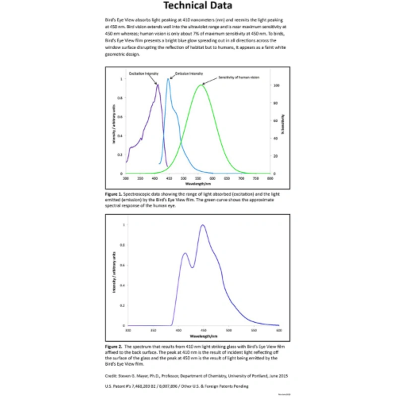 Artscape Bird's Eye View Window Deflector Clear 4 x 4Inch 023706