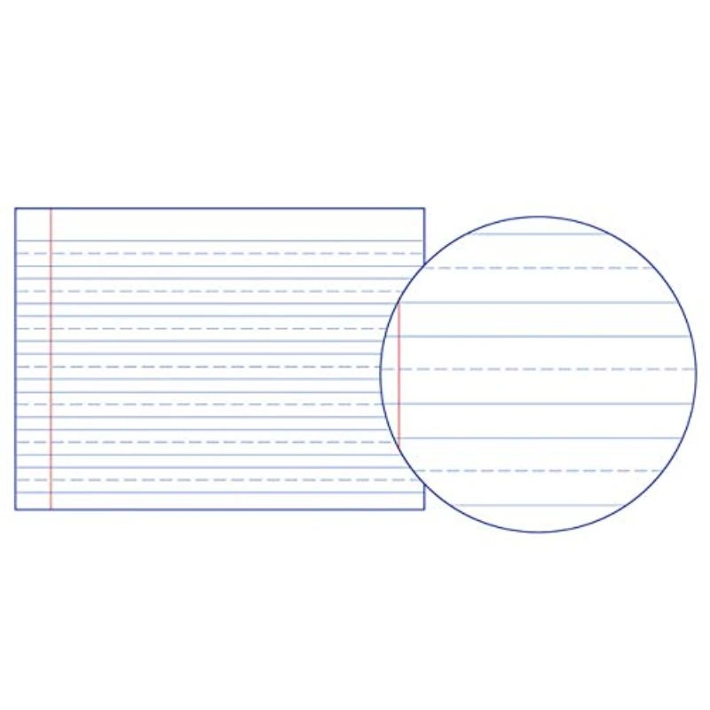 American Paper Converters Student Manuscript Paper for Grade 2, 12 X 9