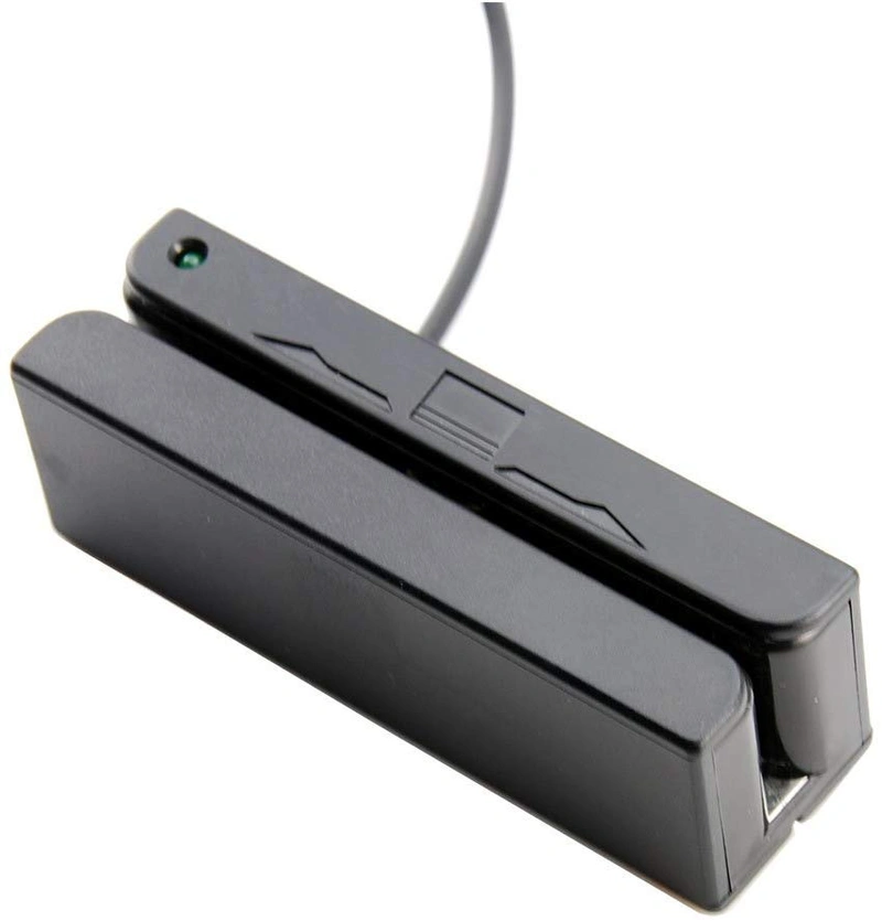 Deftun USB 3-Track Magnetic Stripe Credit Card Reader Magstripe Scanner Swipe
