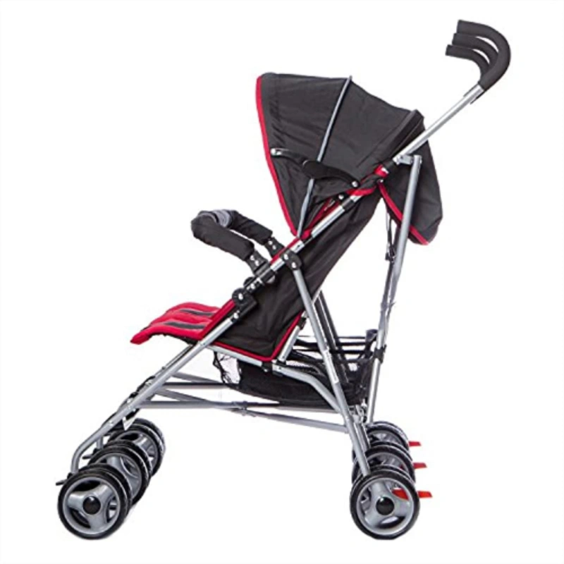 Dream On Me Twin Stroller Black And Red ‎114.81 X 42.42 X 19.05cm