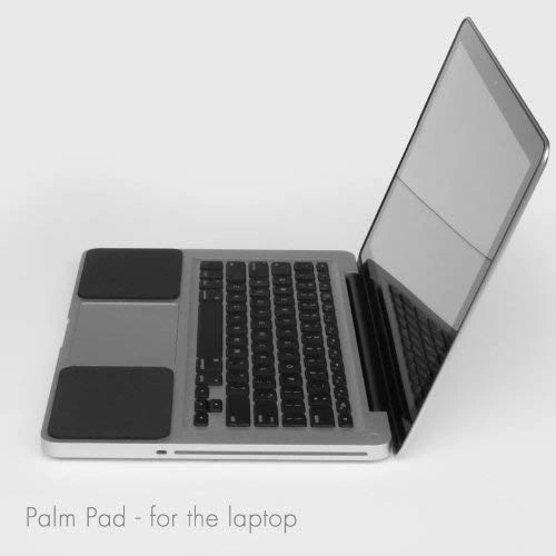 GRIFITI Palm Pads are Apple MacBook Wrist Rests and Notebook, Netbook, and Laptop Wrist Pads Made with Silicone to Easily Reposition and Remove while Travelling